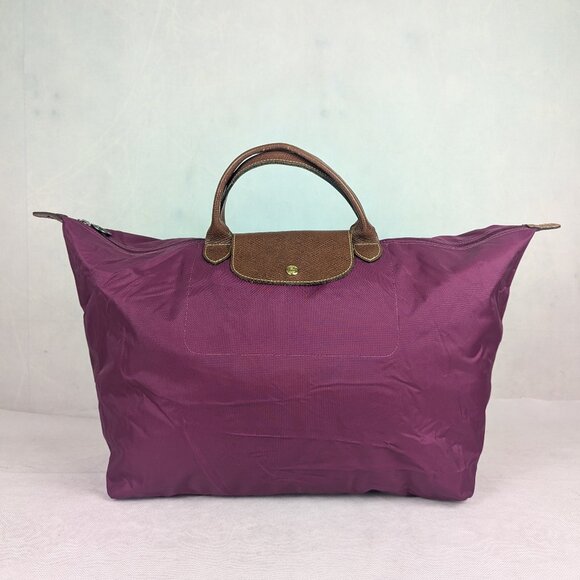 Longchamp Purple Shoulder Bag - Picture 1 of 13
